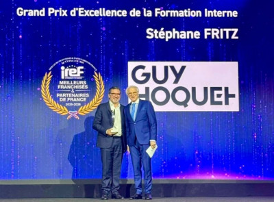 L'IREF décerne le "Grand Prix d'Excellence de la Formation Interne 2025" à Guy Hoquet l'Immobilier